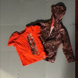 Carhartt Vibrant Orange Kids Tee